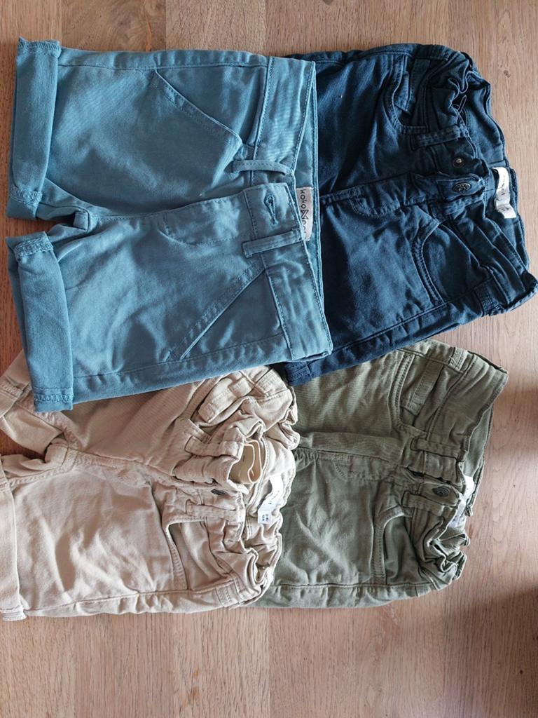 4x korte broek maat 104, Kinderen en Baby's, Kinderkleding | Maat 104, Ophalen of Verzenden, Jongen, Broek