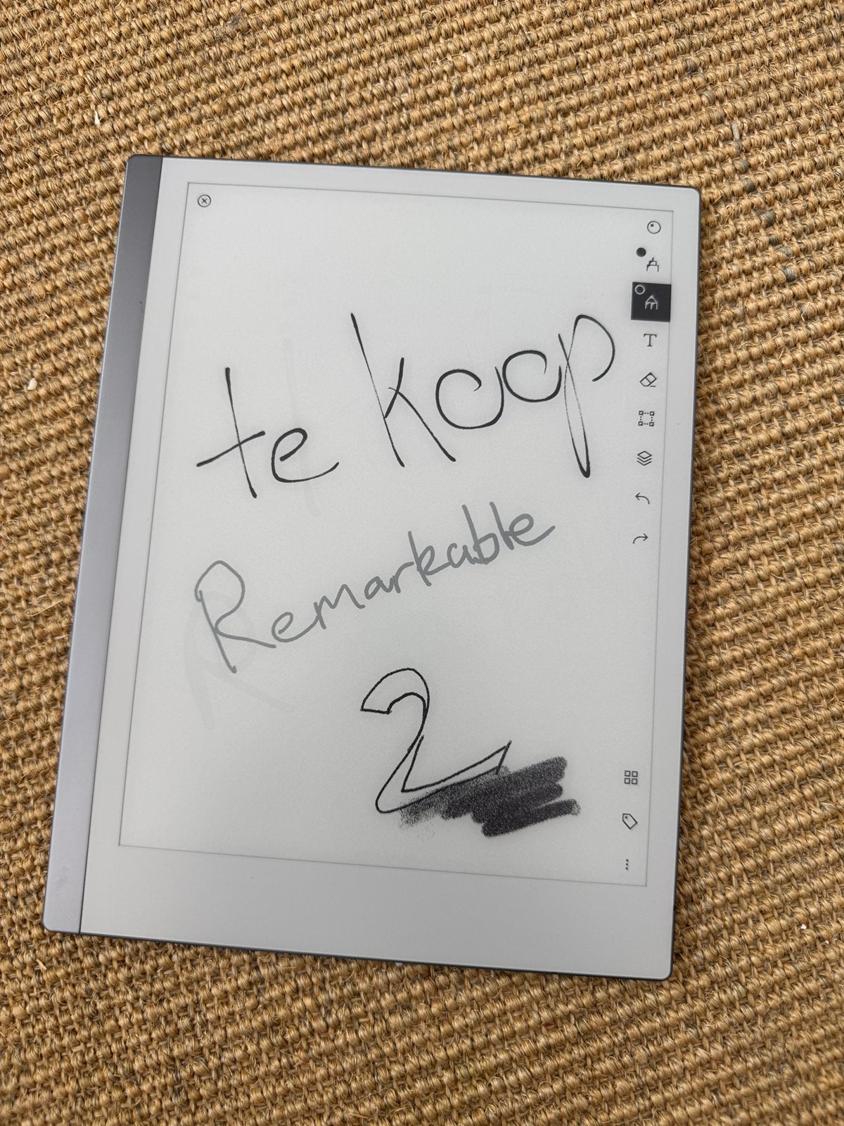 Remarkable 2 + marker plus in hele goede staat, Ophalen of Verzenden, Multi-touch, Gebruikt, Draadloos