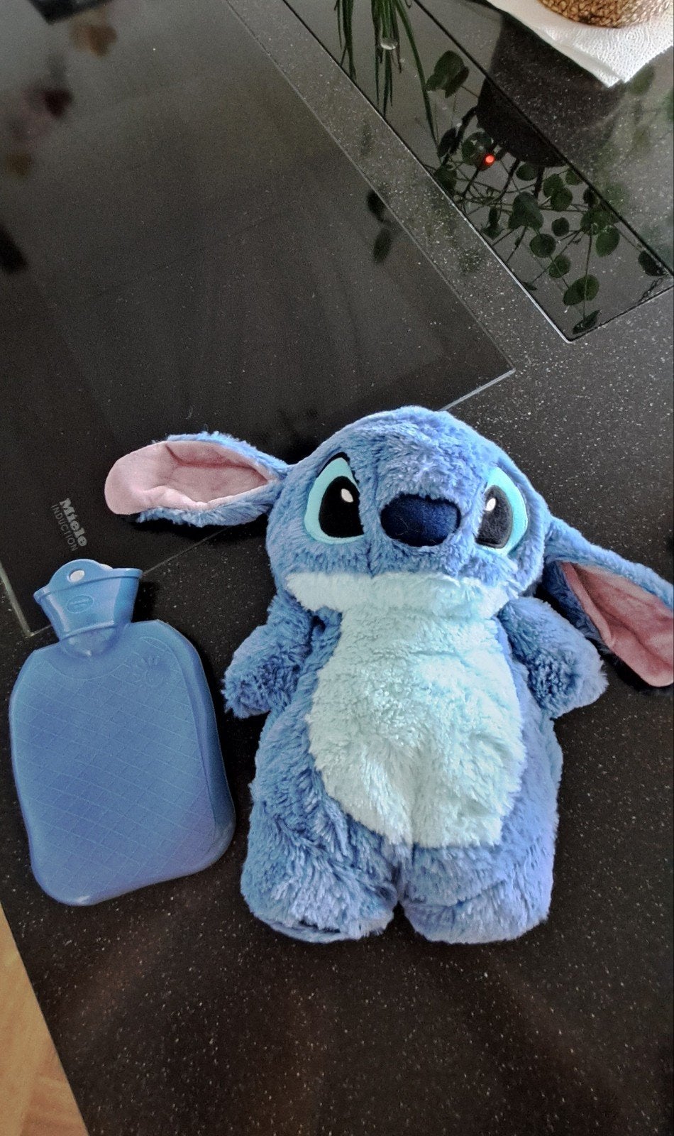 * Nieuw Knuffel Stitch warmwater kruik, Disney, Overige typen, Blauw, Nieuw