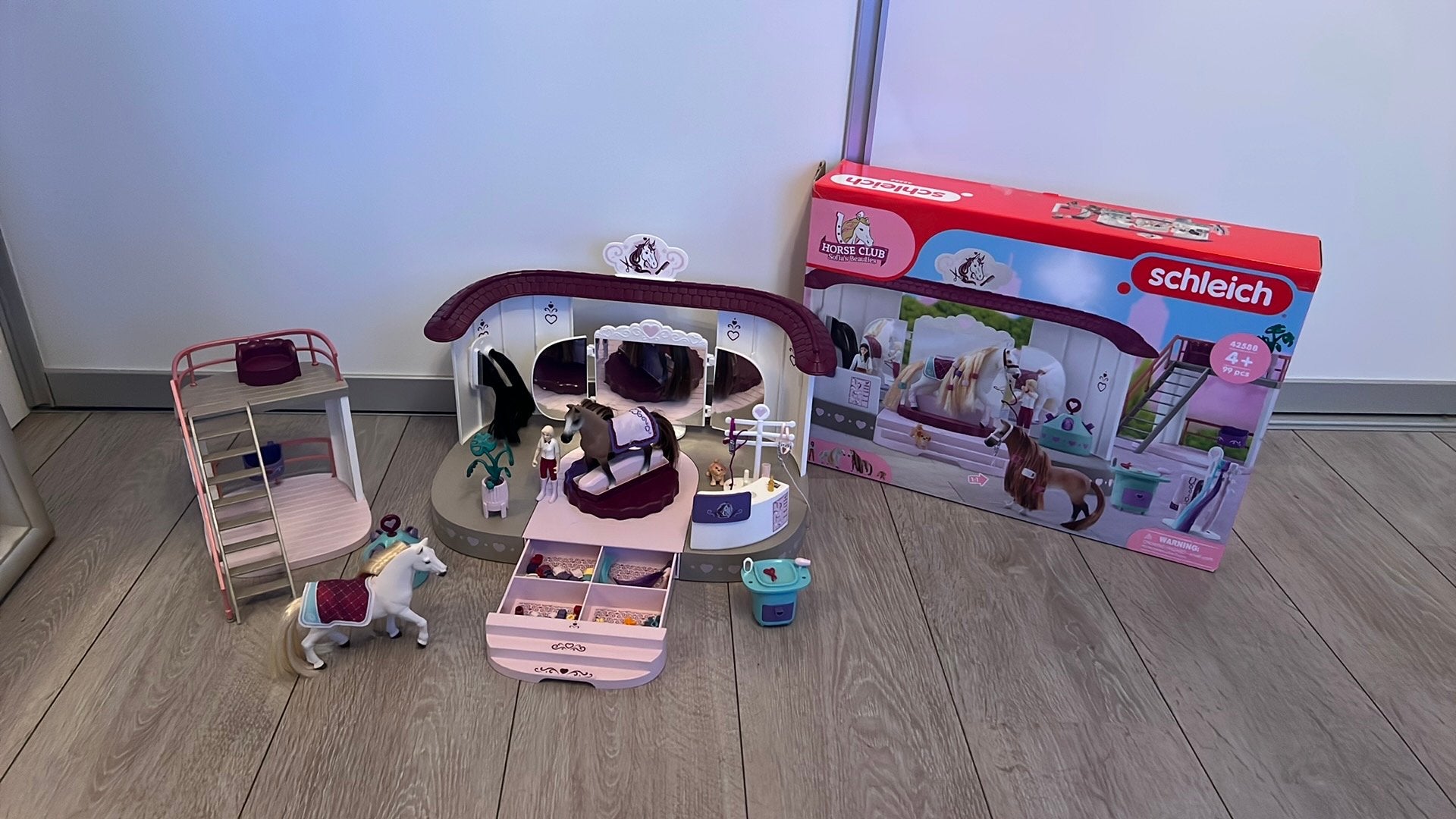 Schleich HORSE CLUB Sofia's Beauties Beautysalon 42588, Ophalen, Zo goed als nieuw, Meisje