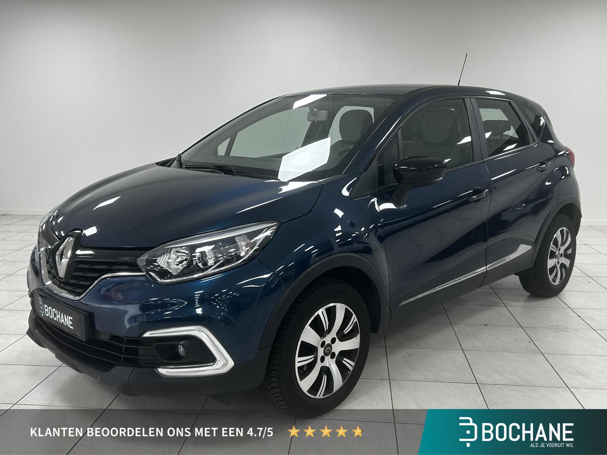 Renault Captur 0.9 TCe Zen NAVIGATIE | TREKHAAK | LICHTMETAL, Auto's, 898 cc, Stof, Gebruikt, Met garantie (alle)