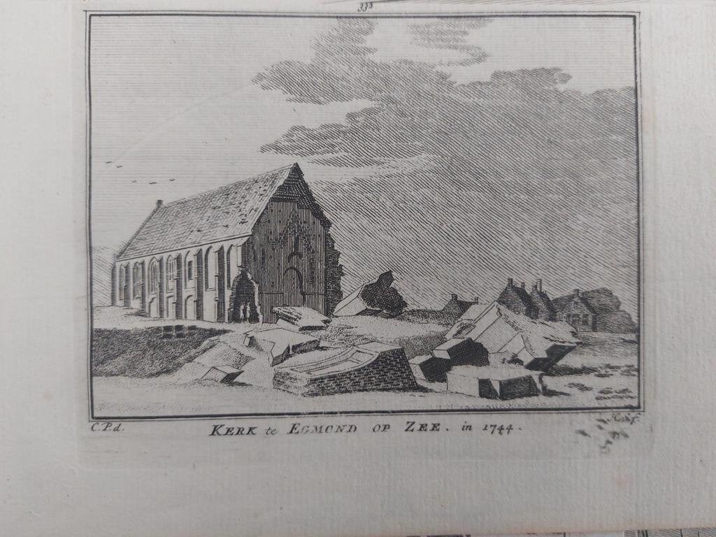 332 / Kerk te Egmond op Zee, Ophalen of Verzenden