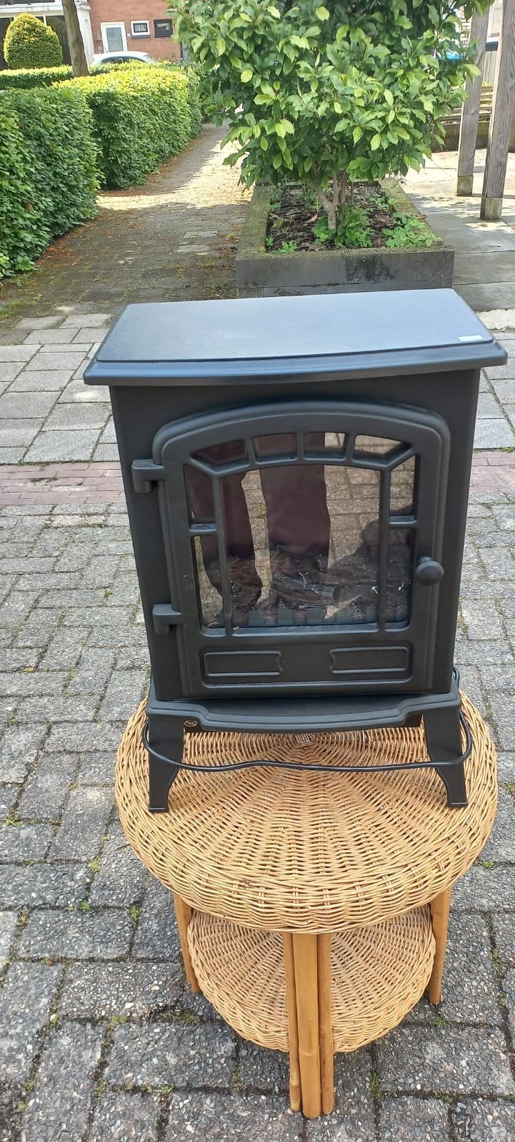 Electrisch kacheltje, Huis en Inrichting, Kachels, Ophalen, Elektrisch, Overige soorten