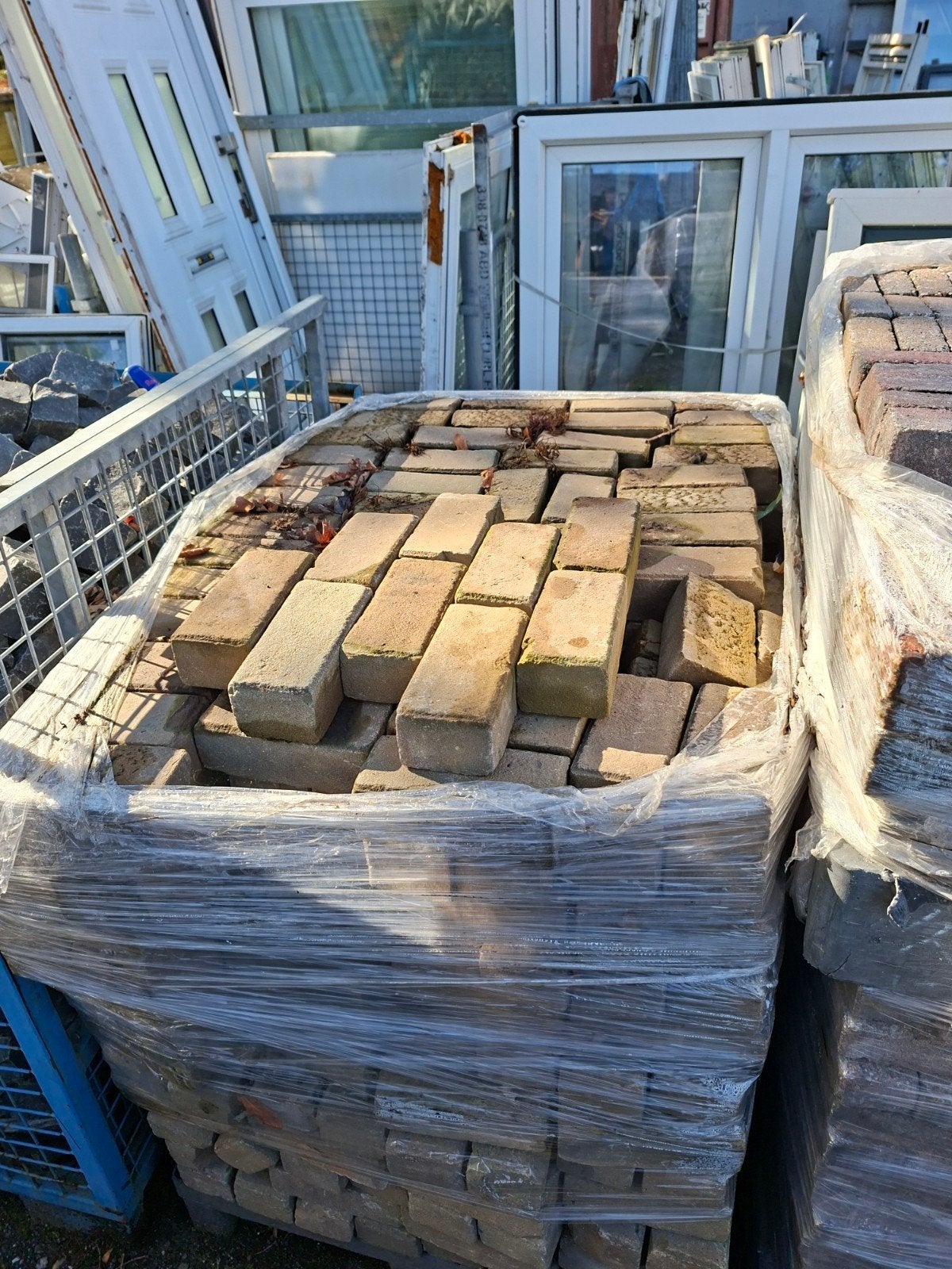 Gebakken klinkers, Sierbestrating, Ophalen, Nieuw, Bakstenen