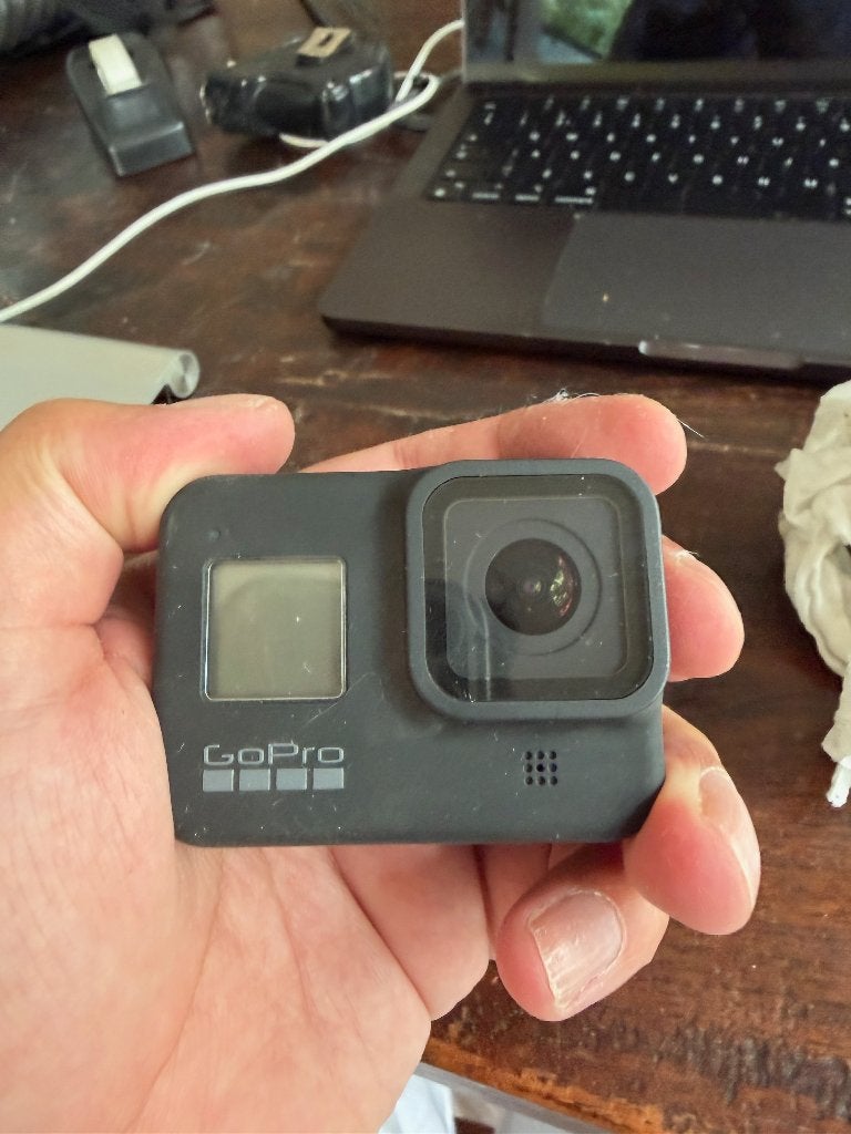 GoPro HERO8 Black actiecamera, werkend, zonder accu, Ophalen, Gebruikt, GoPro