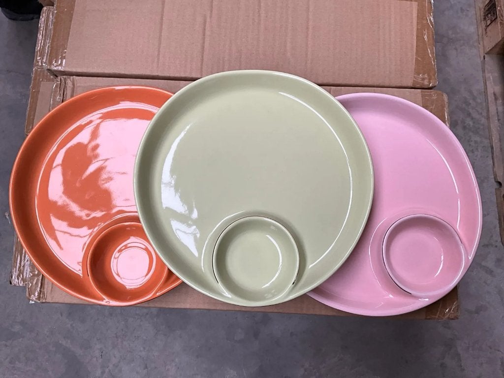 Riverdale Tapas bord Ø23cm  diverse kleuren set van 3, Nieuw, Ophalen of Verzenden, Bord(en), Overige stijlen