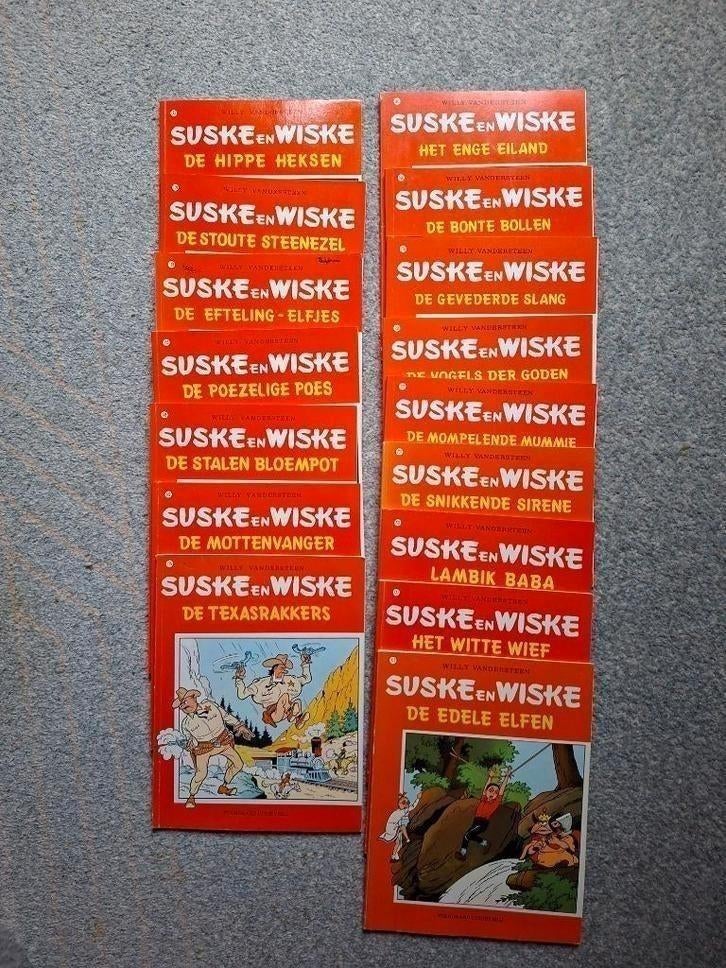 Suske en Wiske stripboeken, Boeken, Stripboeken, Meerdere stripboeken, Ophalen of Verzenden, Gelezen
