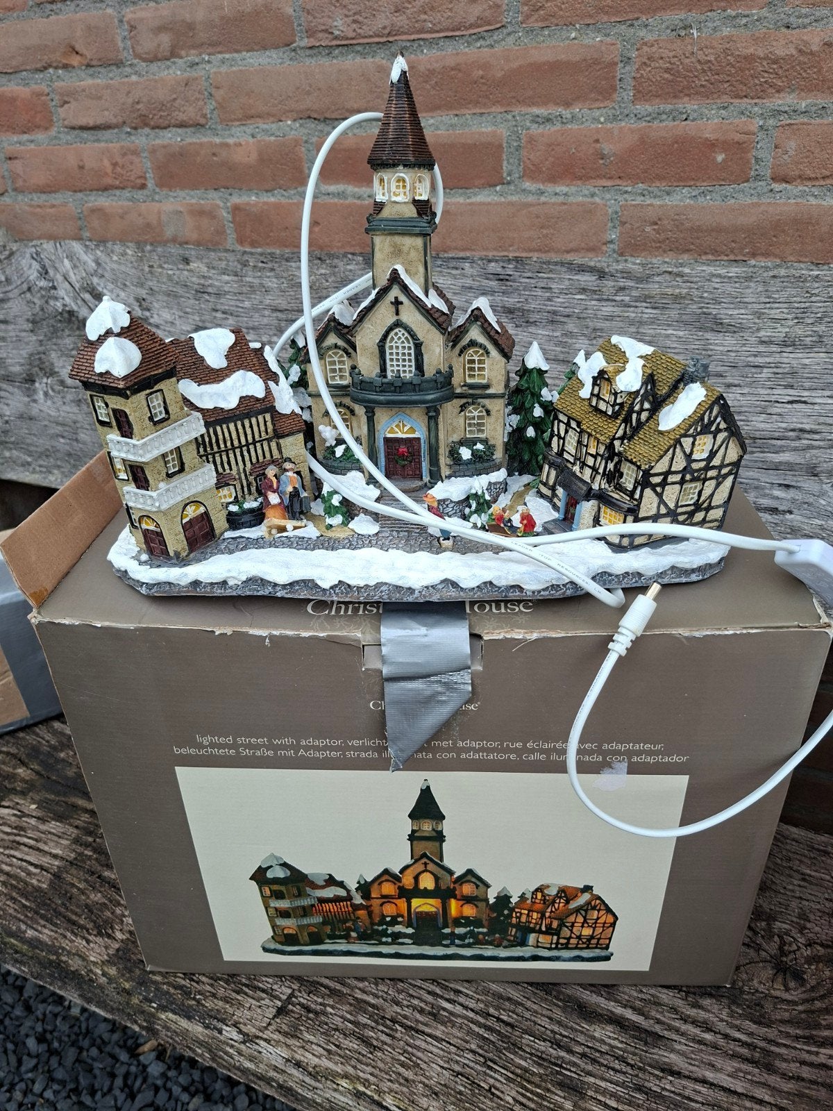 Kerstdorp, Ophalen