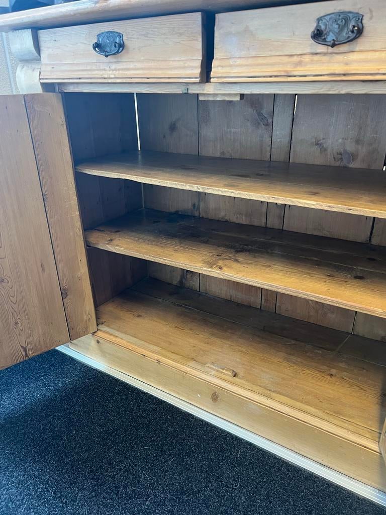 Antiek grenen kast, 105x90x44, opknapper, Ophalen