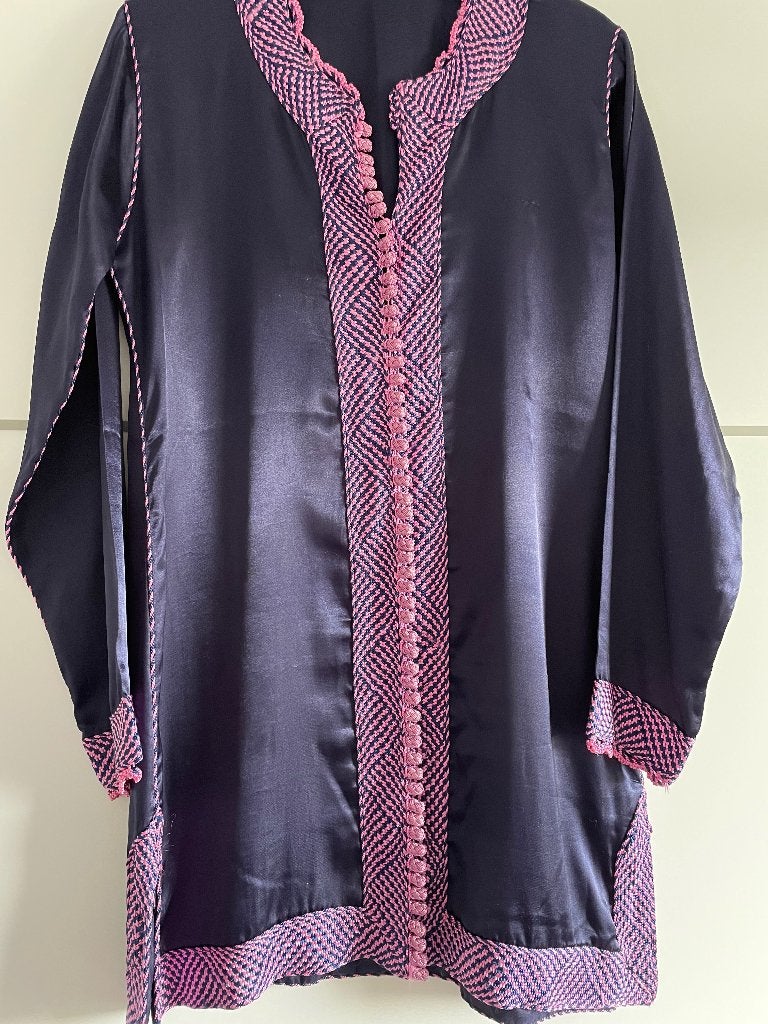 Marokkaanse tuniek, Overige typen, Blauw, Ophalen of Verzenden, Zo goed als nieuw