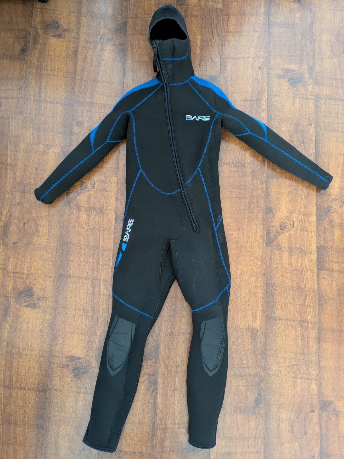 Bare 7mm Sport S-Flex duikpak - Maat MT/ML (M/L), Ophalen, Zo goed als nieuw, Duikpak