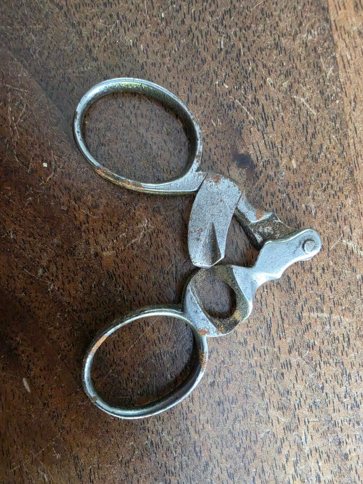 Antieke stalen sigarenknipper, Ophalen of Verzenden
