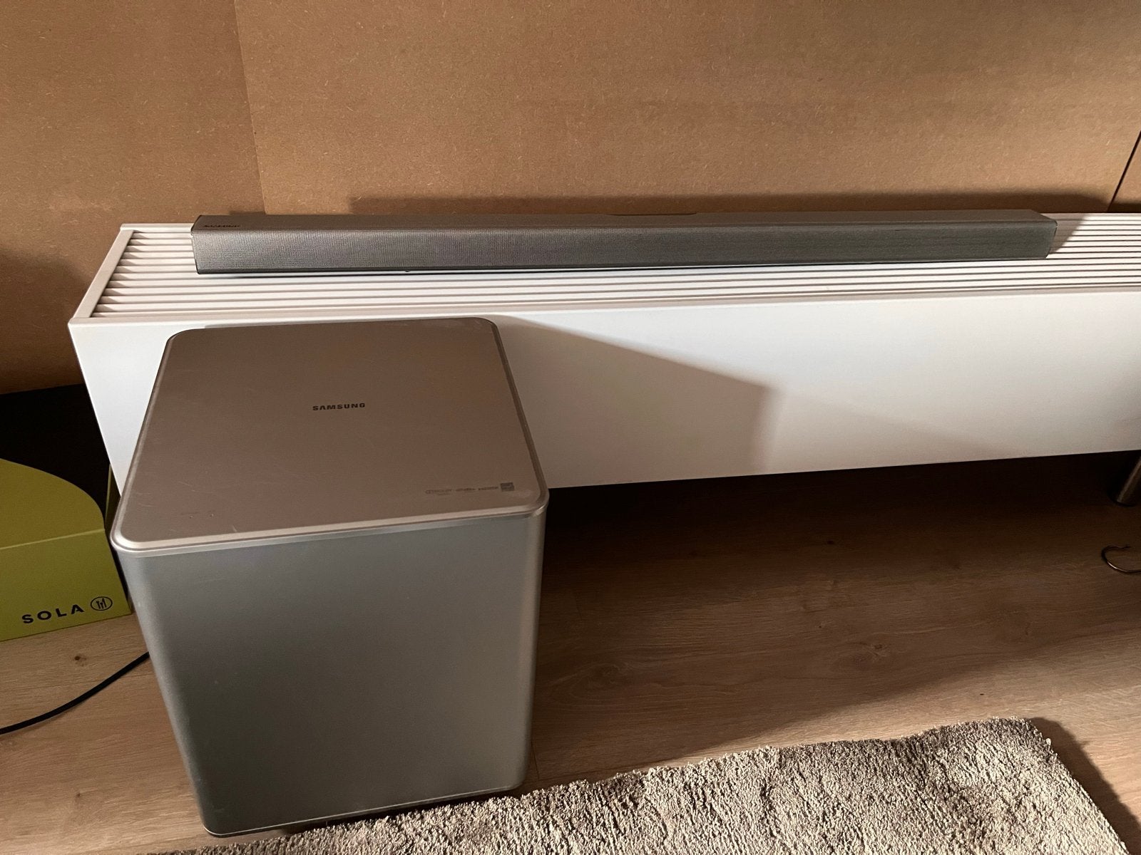 Samsung HW-H551 Soundbar met draadloze subwoofer, Ophalen, Bluetooth, Gebruikt