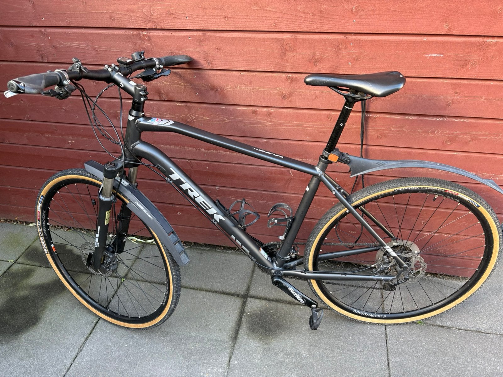 Trek bike on/ off road maat L, Fietsen en Brommers, 28 inch, Gebruikt, 10 tot 15 versnellingen, Aluminium