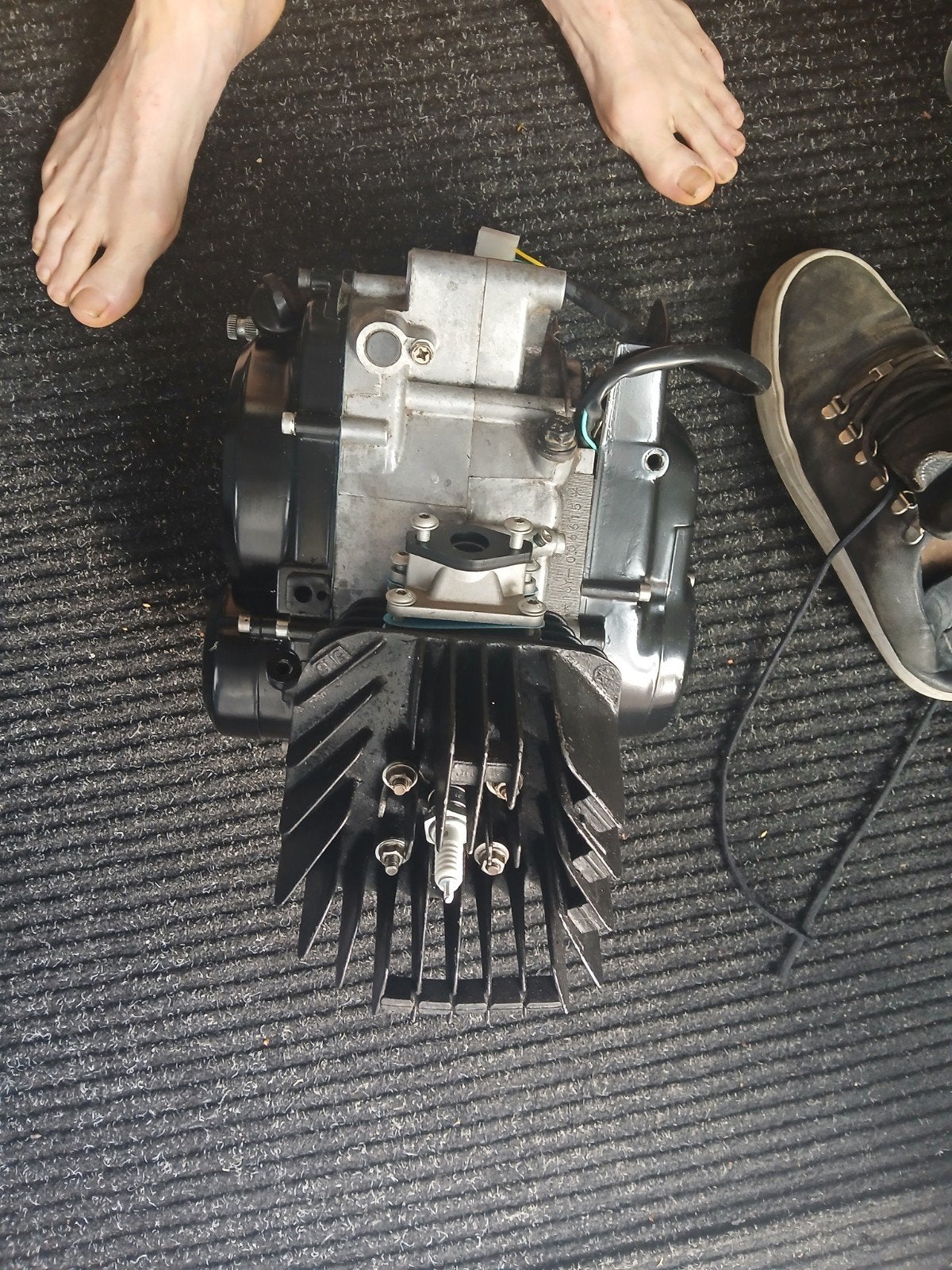 Yamaha DT50MX Motorblok - Nieuwe ontsteking, Ophalen, Gebruikt, Blok, Yamaha