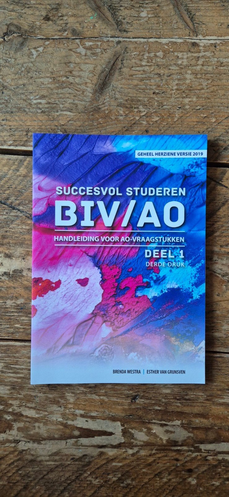 Succesvol Studeren BIV/AO Deel 1 - Derde Druk, Zo goed als nieuw, Brenda Westra, Esther van Grunsven, Gamma, HBO