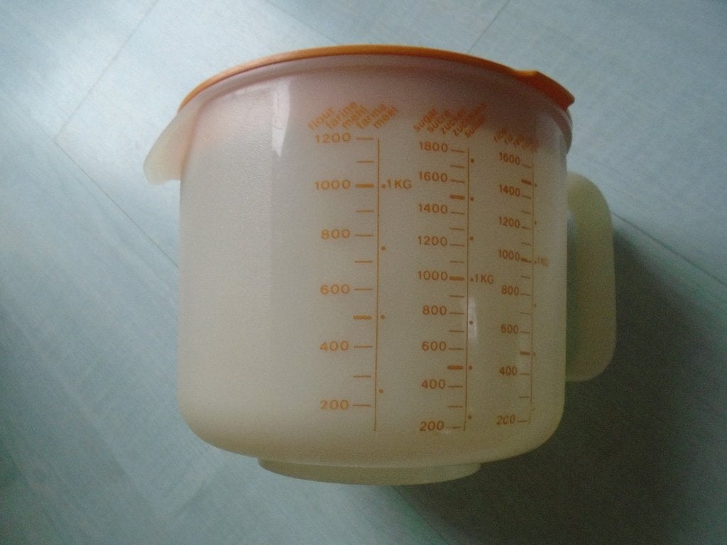 grote maatkan, tupperware, Ophalen of Verzenden, Zo goed als nieuw, Overige typen