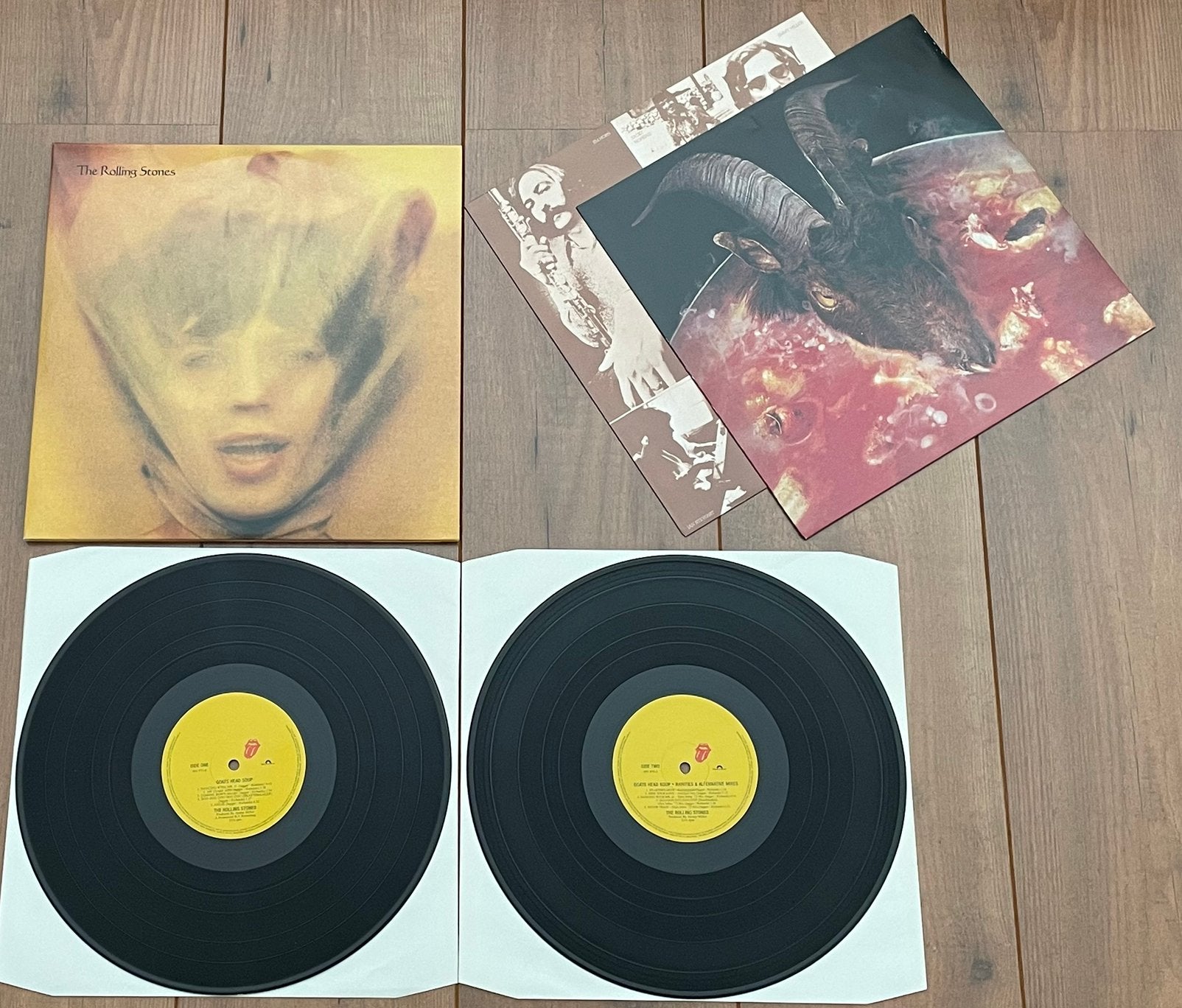 The Rolling Stones - Goats Head Soup 2lp / NEAR MINT, Ophalen of Verzenden, Zo goed als nieuw, Poprock, Dubbel-LP