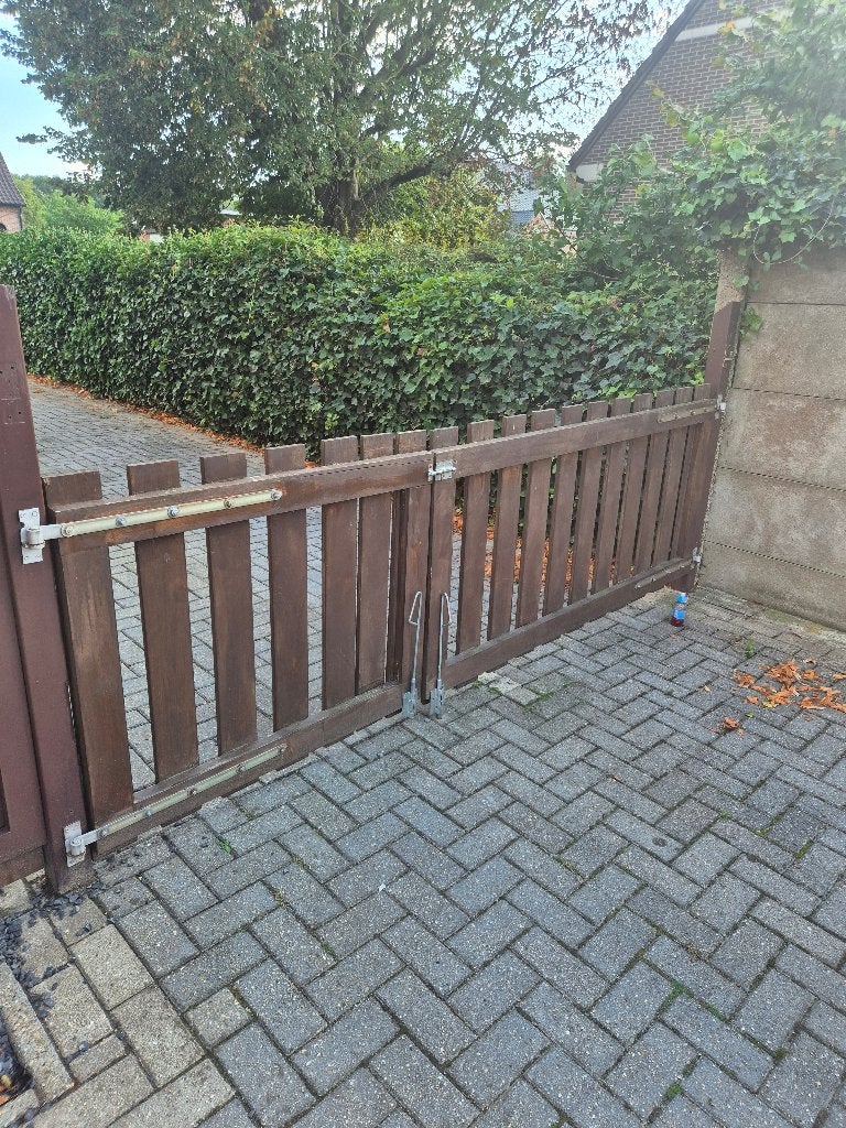 Poort/Tuinhek, Ophalen, Zo goed als nieuw, Hout, Tuinhek