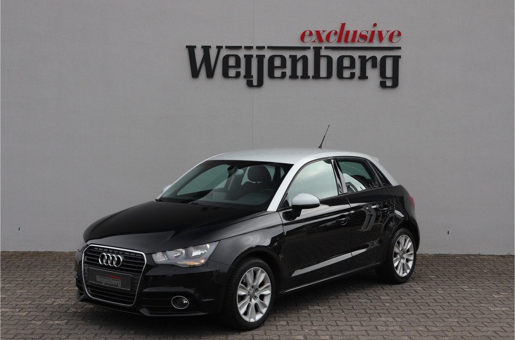 Audi A1 Sportback 1.4 TFSI S-Tronic Automaat PDC Airco, Auto's, Audi, Stof, Zwart, 4 cilinders, 4 stoelen