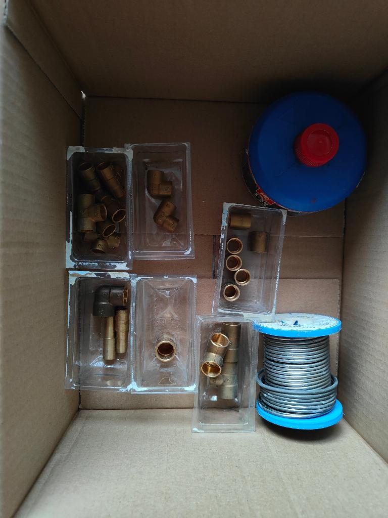 Soldeerdraad 3mm ca.750gram  + knietjes + soldeertin, Ophalen of Verzenden, Zo goed als nieuw, 250 mm of meer, Overige typen