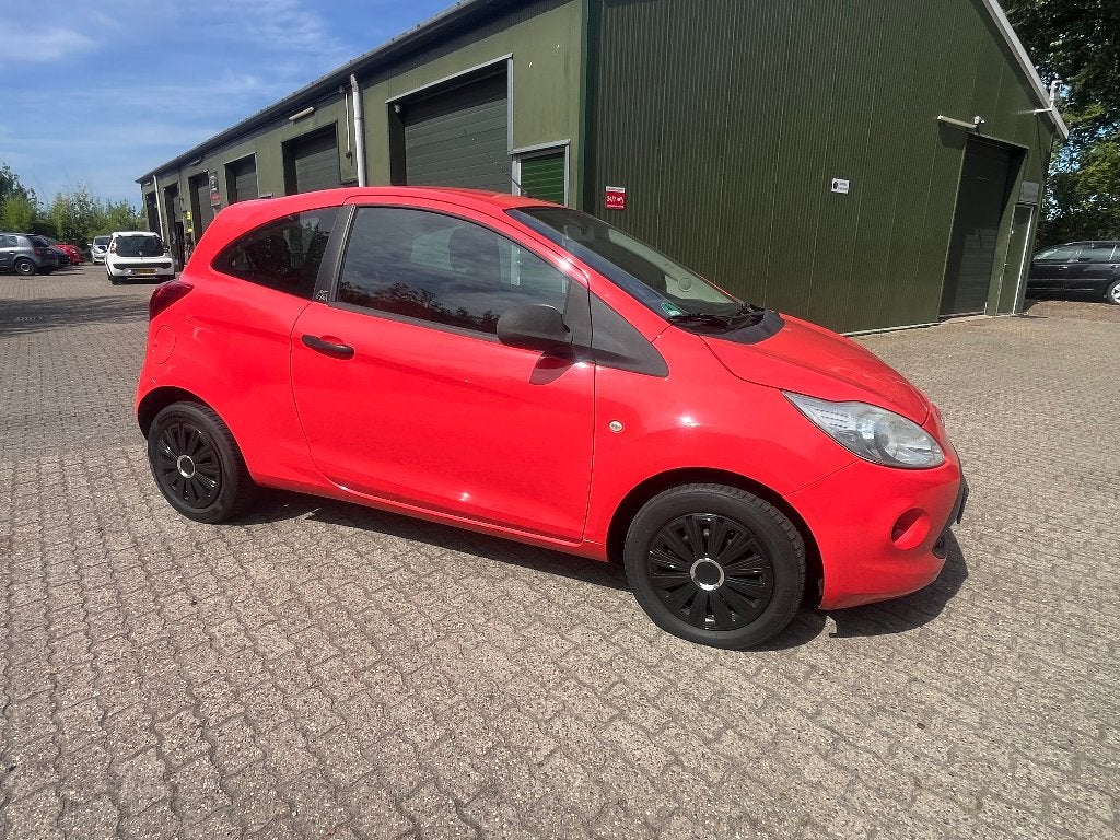 Ford Ka 1.2 51KW 29-05-2009 Rood Auto Top Toestand Zuinig, Auto's, Ford, Stof, Metallic lak, Zwart, Overige kleuren