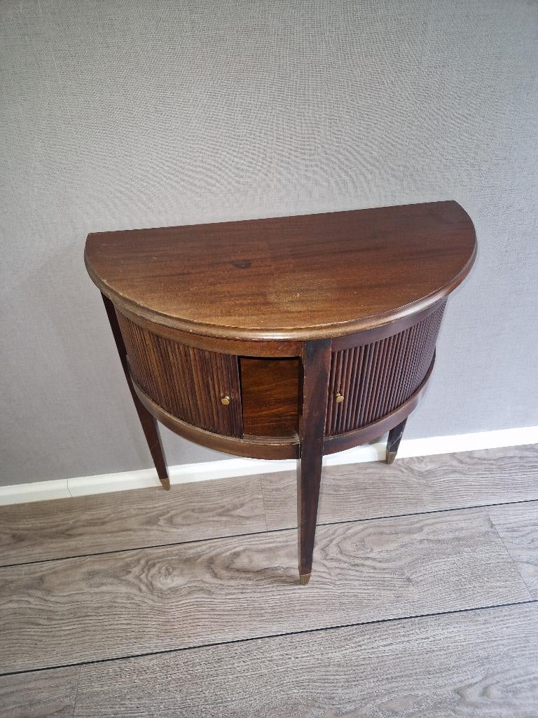 Vintage halve maan tafeltje, Ophalen