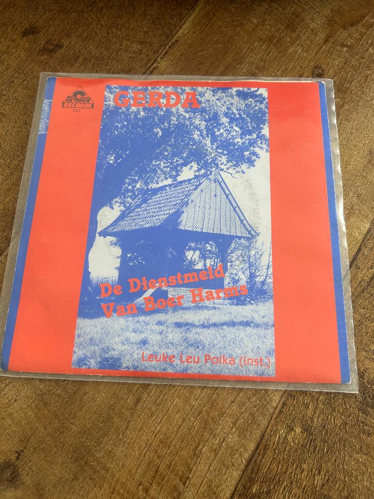 Gerda-De dienstmeid van boer harms, Cd's en Dvd's, Vinyl Singles, Ophalen of Verzenden, Zo goed als nieuw, Nederlandstalig