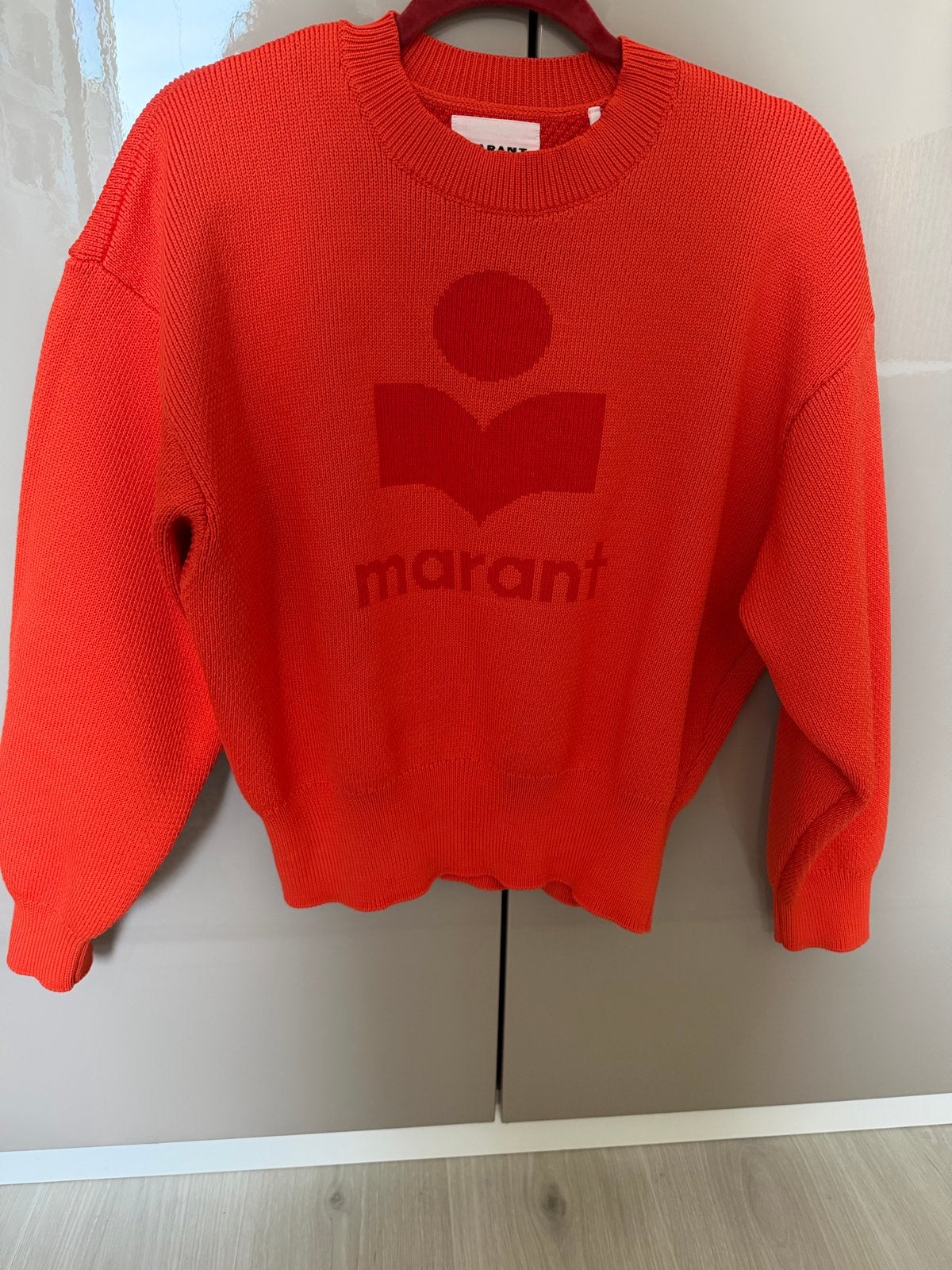 Isabel Marant Etoile Marant trui oranje maat 40, Ophalen of Verzenden, Zo goed als nieuw, Maat 38/40 (M), Oranje