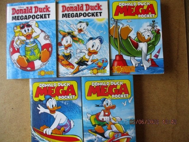 adv6655 donald duck megapocket zomer, Eén stripboek, Ophalen, Gelezen