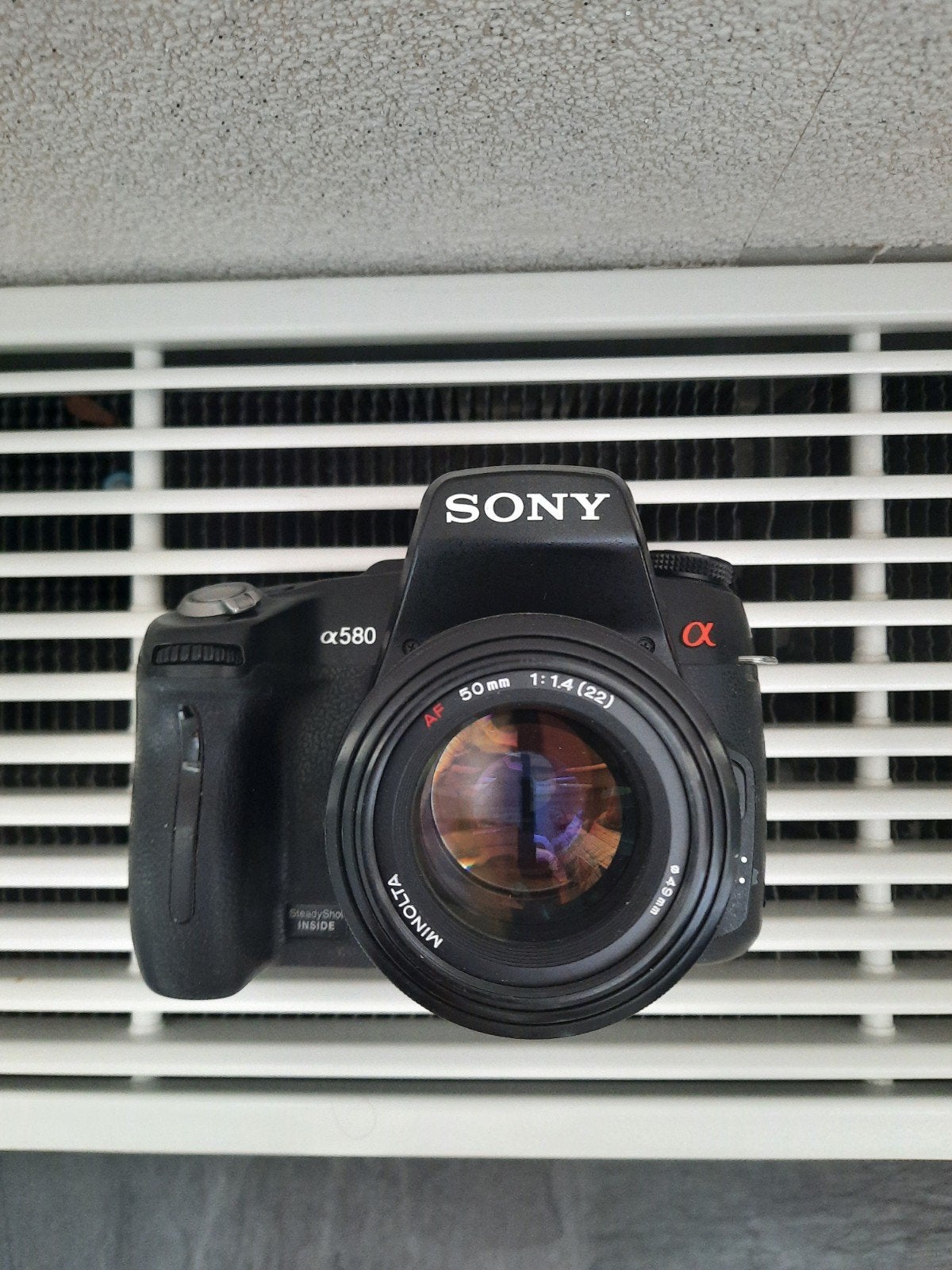 Sony A 580 digitale Foto camera, Ophalen, Zo goed als nieuw, Sony, 8 keer of meer