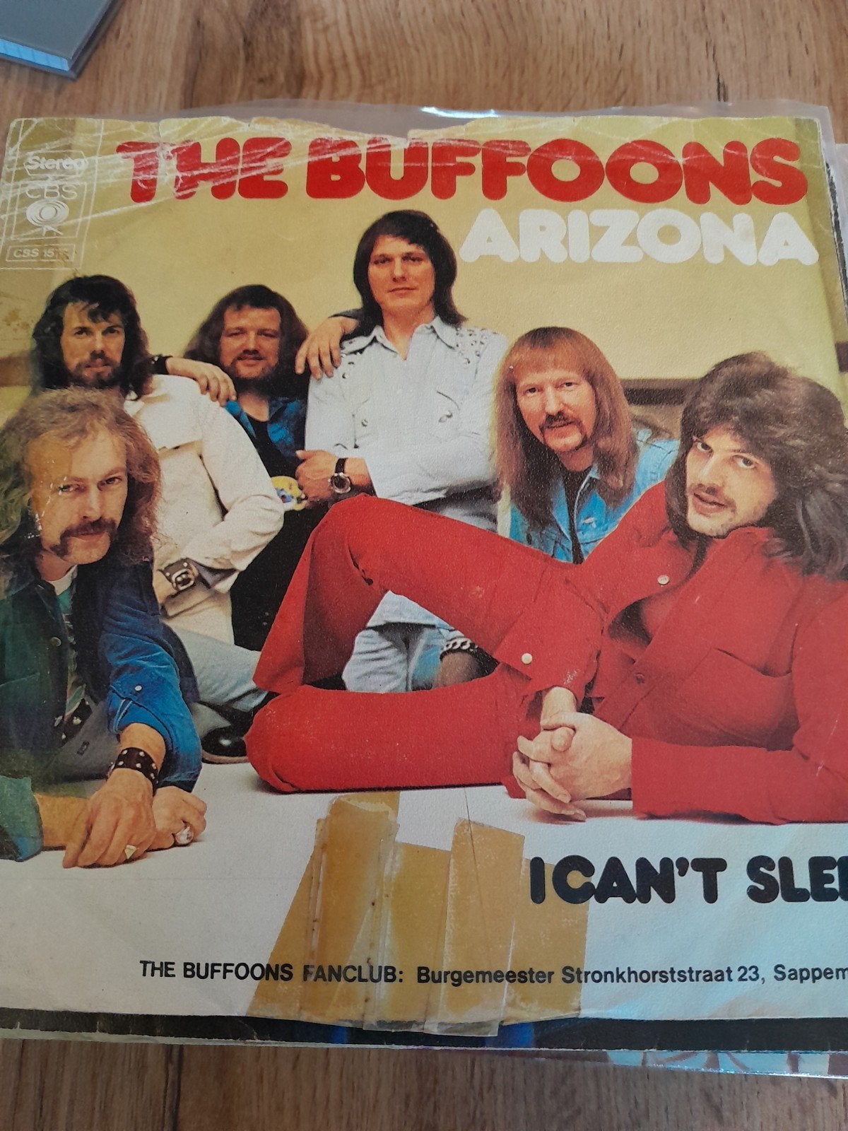 The buffoons 7inch Arizona, Cd's en Dvd's, Ophalen of Verzenden, Zo goed als nieuw, Pop