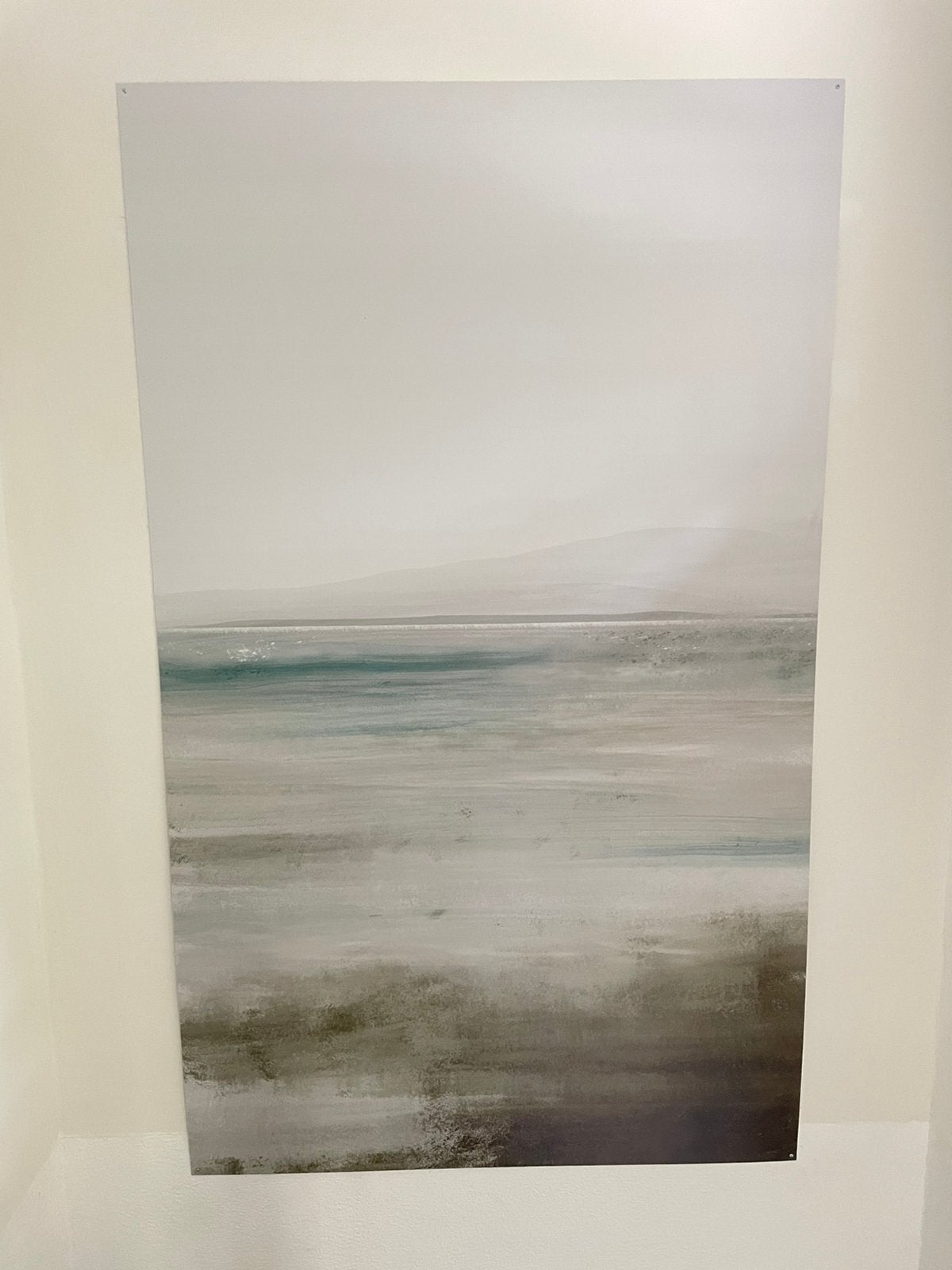 Grote moderne wanddecoratie / schilderij zee landschap, Ophalen