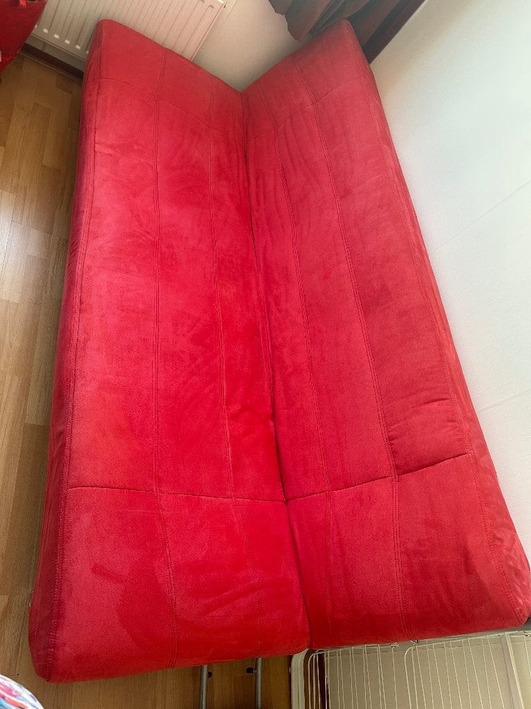 Gratis (slaap)bank, Huis en Inrichting, Ophalen, Gebruikt, Driepersoons, 75 tot 100 cm