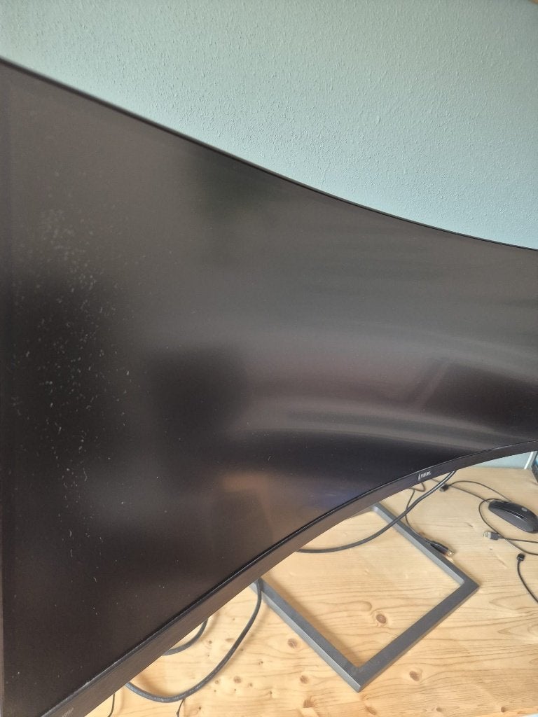Philips Widecurve 499P9 5K ultrawide, Computers en Software, Monitoren, Zo goed als nieuw, 60 Hz of minder, HDMI, USB-C, Ingebouwde speakers