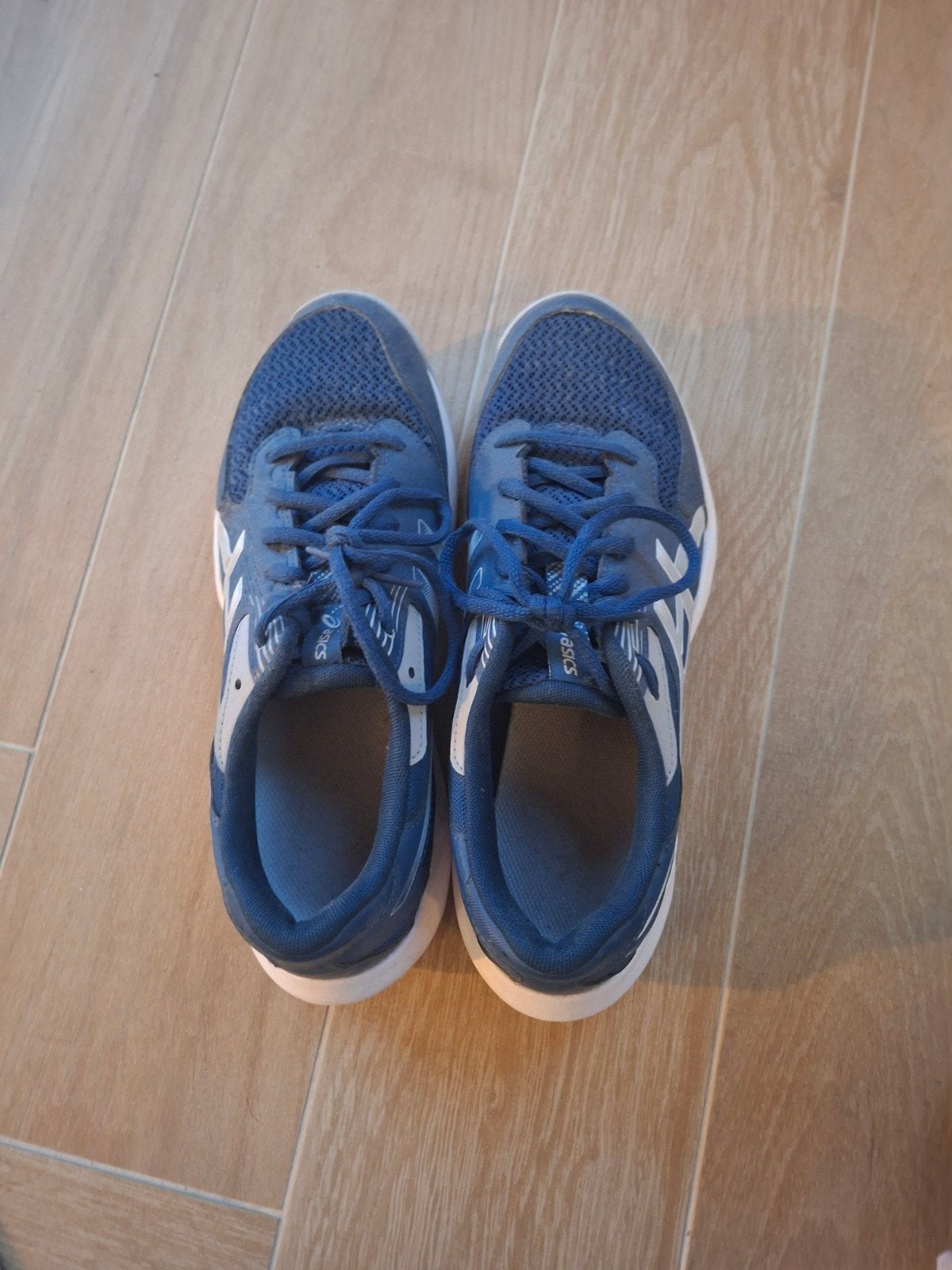 Asics Gel-Rocket 10 Sportschoenen - Maat 39.5, Ophalen, Blauw, Sportschoenen, Gedragen