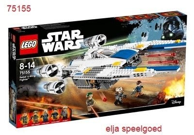 LEGO Star Wars 75155 Rebel U-Wing Fighter, Lego, Nieuw, Ophalen of Verzenden, Complete set