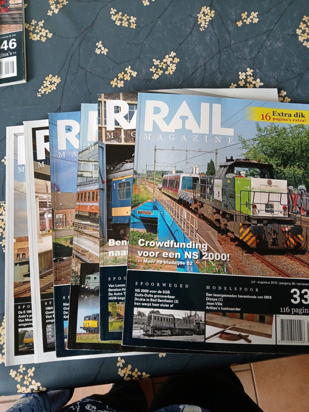 Rail magazine 5  €10.00of 10 stuks €20.00 .Bieden mag., Ophalen