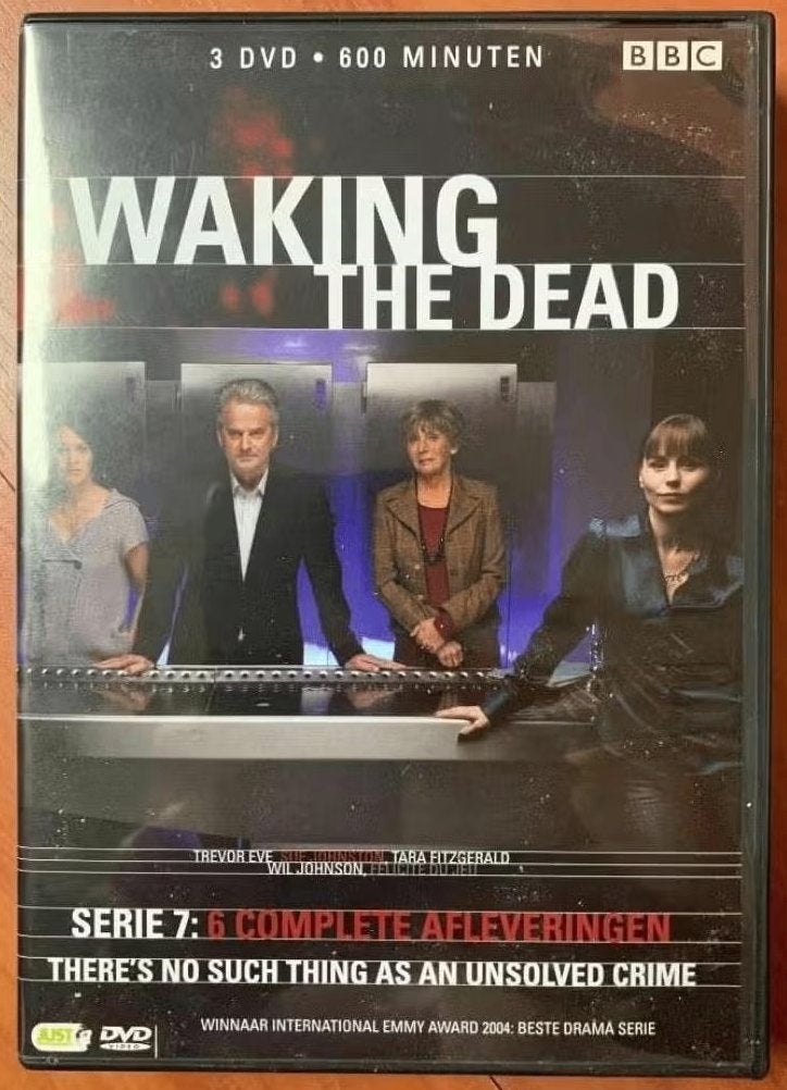 3-DVD Waking the dead; serie 7; 6 complete afleveringen; 600, Vanaf 16 jaar, Ophalen of Verzenden, Zo goed als nieuw, Seizoen 7