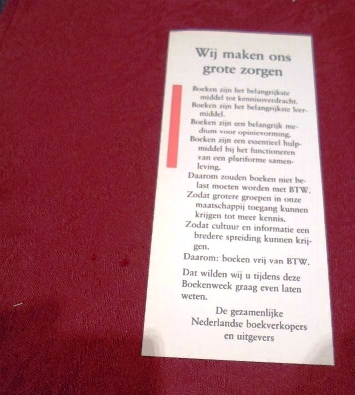2 Bladwijzers Boekenleggers / Boekverkoper / Tille Lwd., Verzamelen, Boekenleggers, Ophalen of Verzenden, Zo goed als nieuw, Reclame
