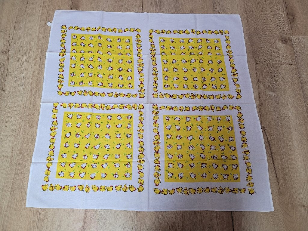 Paas tafelkleedje 85x85 cm ~ HH9301, Ophalen of Verzenden, Gebruikt