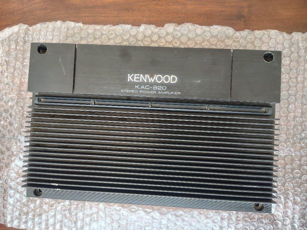 Kenwood KAC-820 versterker 2x140W (opknapper/onderdelen), Ophalen of Verzenden, Gebruikt
