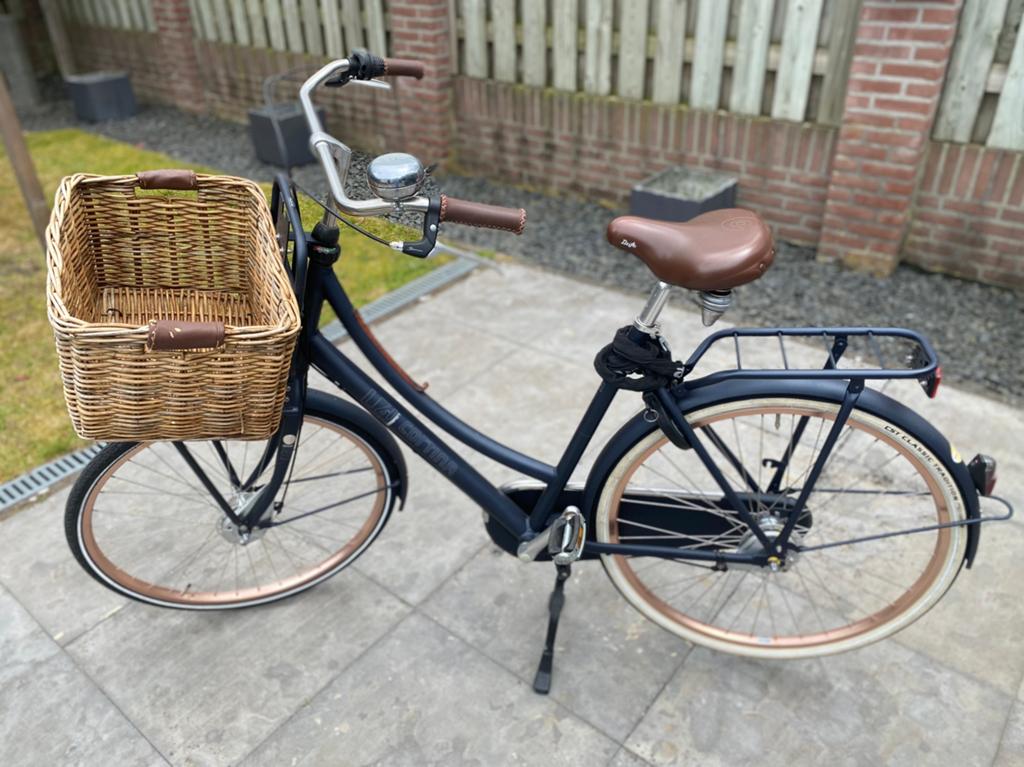 Mooie dames fiets, Fietsen en Brommers, Fietsen | Dames | Omafietsen, Zo goed als nieuw, 53 tot 56 cm, Versnellingen, Trommelrem