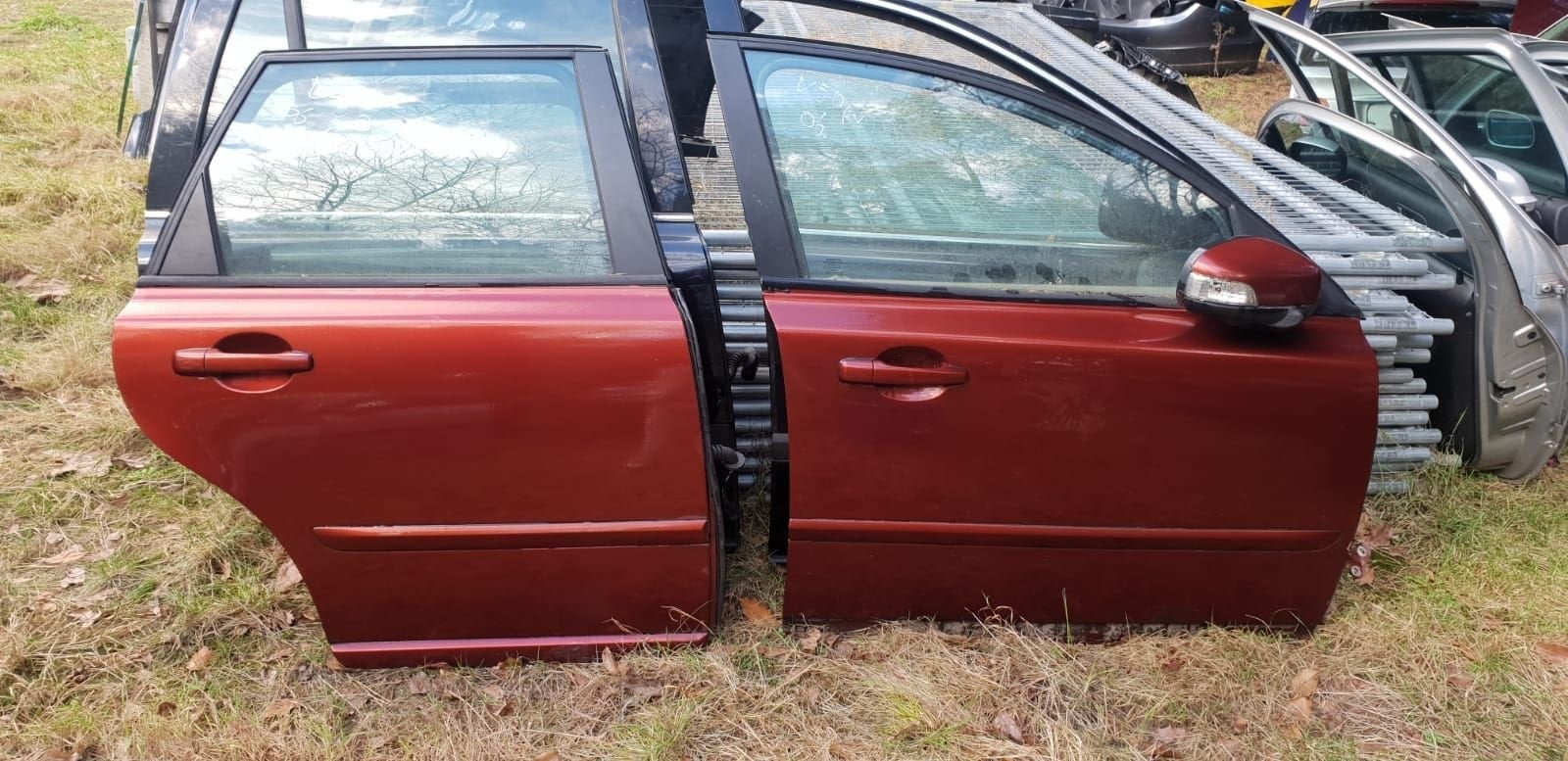 VOLVO V50 PORTIEREN RV+RA MODEL 2006, Auto-onderdelen, Gebruikt, -, Deur, -