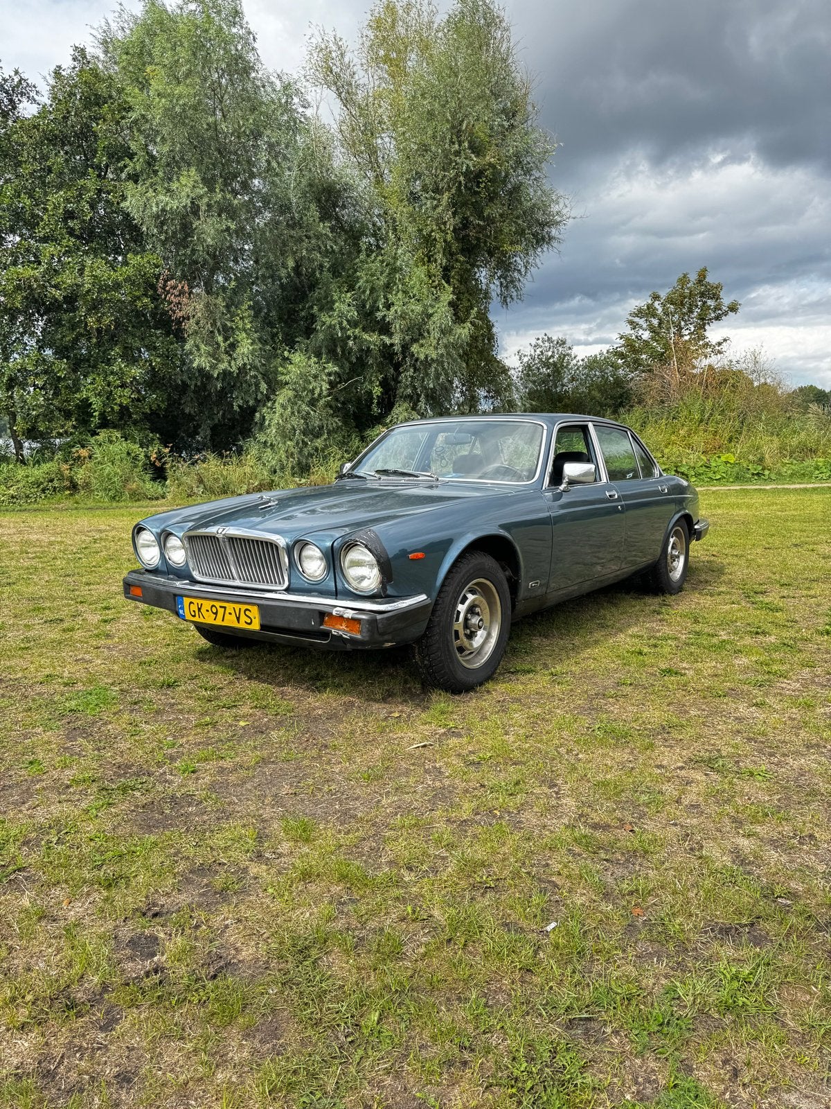 Jaguar XJ 4.2 III AUT 1981 Blauw, Automaat, Achterwielaandrijving, Blauw, 205 pk