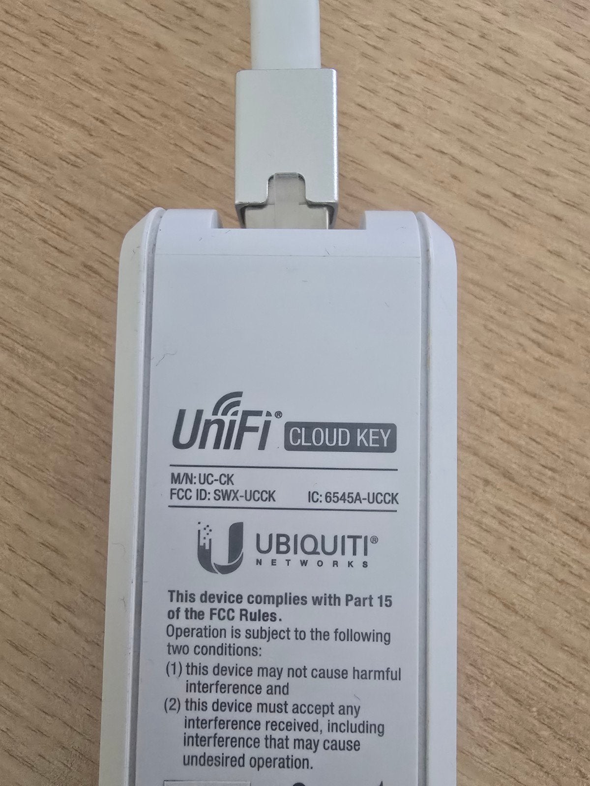 Unifi Cloud Key met 8 GB SD kaart, Ophalen of Verzenden, Zo goed als nieuw, UniFi Ubiquiti