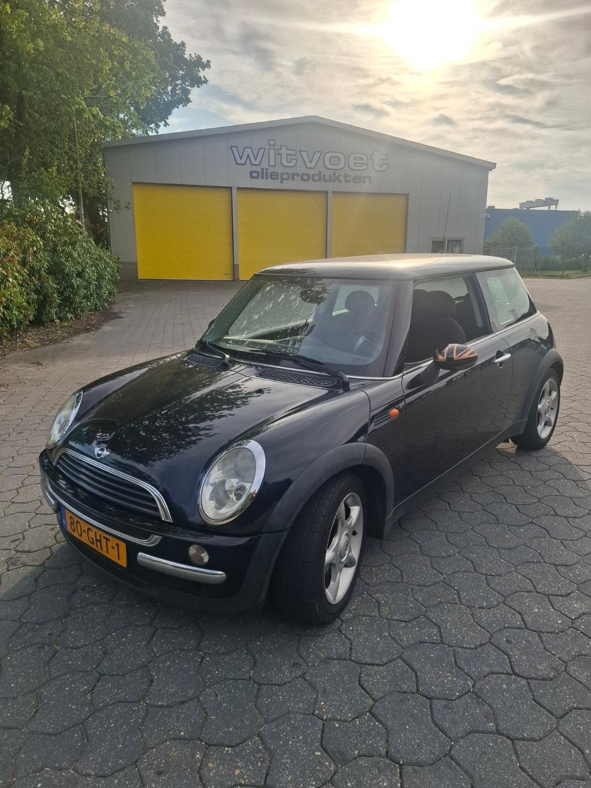 Mini 2003 Zwart, Auto's, 4 stoelen, Zwart, Particulier, 1040 kg