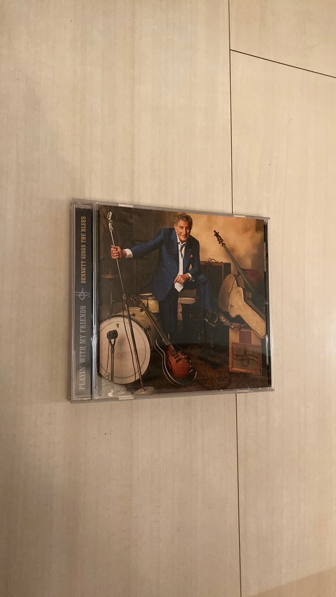Tony Bennett -playing with my friends,Bennet sings the blues, Ophalen of Verzenden, Gebruikt, Blues
