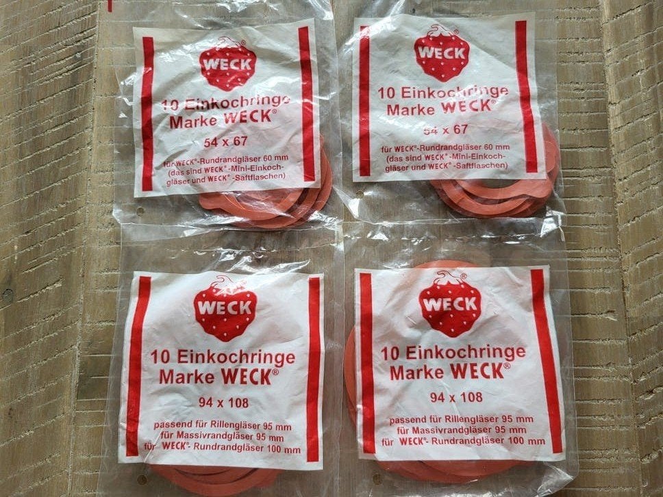 Weck ringen nieuw, Ophalen of Verzenden, Nieuw