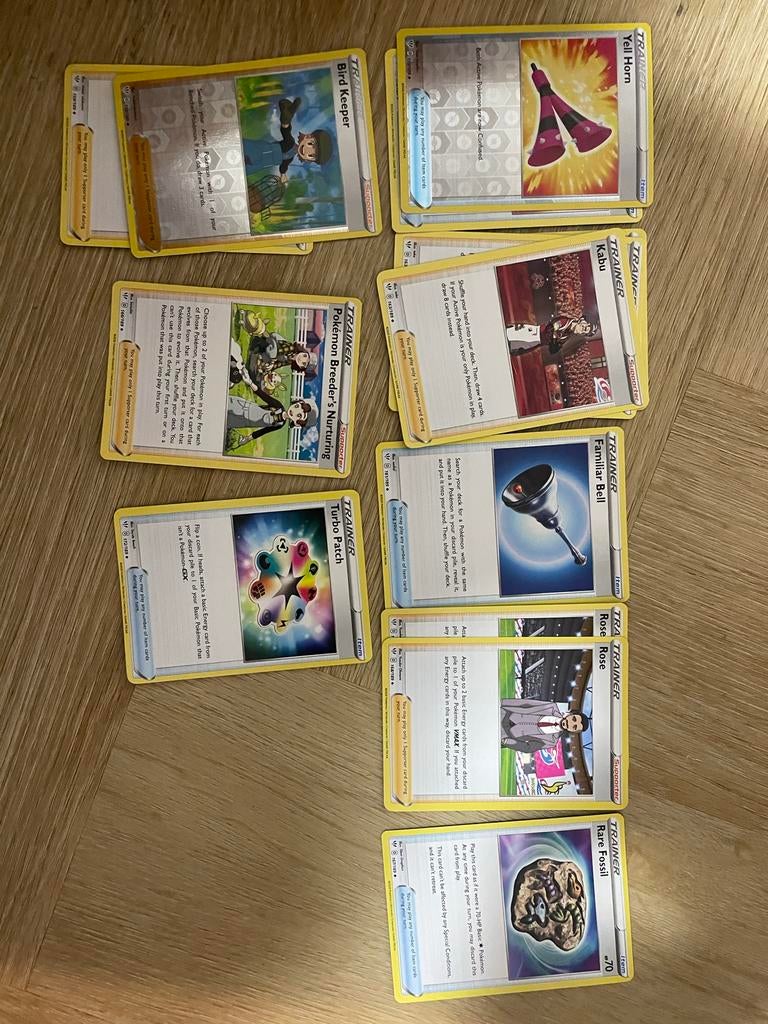 2022PokémonkaartenSword and shieldsdarknessAblazesetzeldzaam, Ophalen of Verzenden, Zo goed als nieuw, Meerdere kaarten, Foil